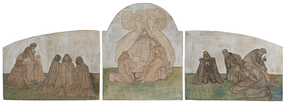   - La nativit&eacute; (Triptyque)